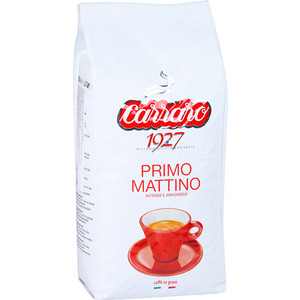 Кофе в зернах Carraro Caffe Primo Mattino, вакуумная