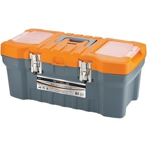 Ящик с органайзером Stels 90712 51х22х26 см 20 серый/оранжевый