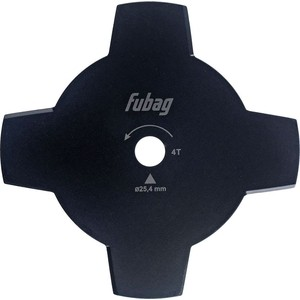 Триммерный диск (255х25.4 мм; 4 лопасти) fubag 38740
