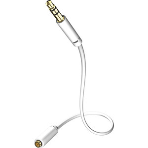 Кабель межблочный Inakustik Star MP3 Audio Cable,1.5 m, (M-F),3.5 mm Phone plug (m)3.5 Phone plug (F), 003105015