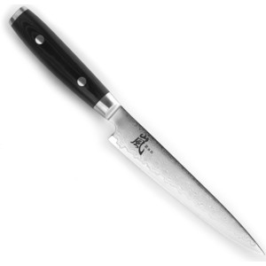 Нож кухонный для тонкой нарезки 15 см (69 слоев) YAXELL RAN YA36016