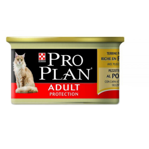 Корм для кошек PRO PLAN Adult взрослых паштет с курицей
