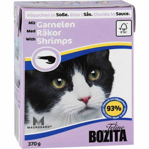 Корм для кошек Bozita кусочки в соусе с креветками