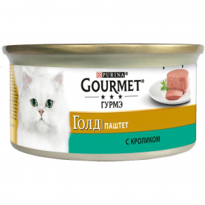 Корм для кошек Gourmet Gold Паштет с кроликом Purina