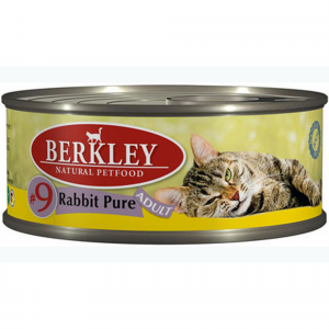Корм для кошек BERKLEY 9 мясо кролика