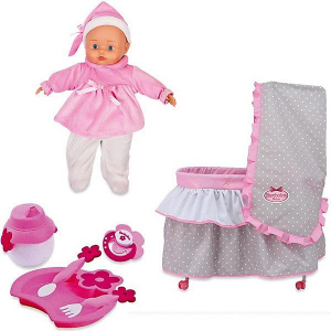 Игровой набор Bambolina Boutique Кровать с куклой
