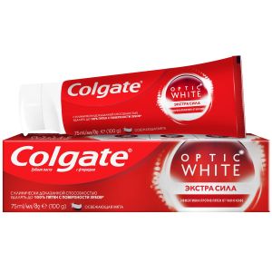 Зубная паста Colgate "Optic. White. Экстра Сила"