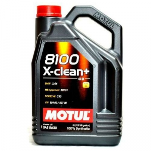 Моторное масло MOTUL X-Clean 5W/30, синтетическое