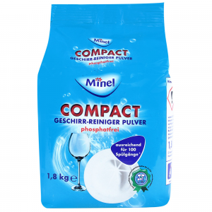 Порошок Minel Compact для посудомоечных машин