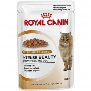 Корм для кошек ROYAL CANIN Intense Beauty мясо и рыба в желе
