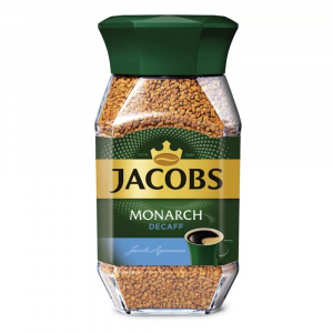 Jacobs Monarch Decaff кофе растворимый