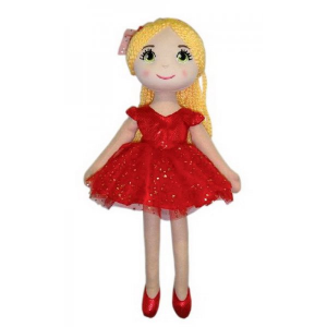 Кукла Abtoys балерина в красной пачке 40 см