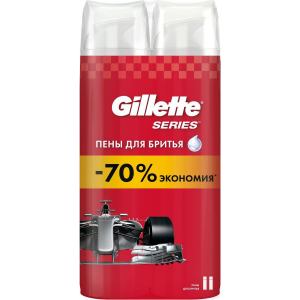 Набор пен для бритья Gillette Conditioning 250 мл + Sensitive Skin Для чувствительной кожи 250 мл