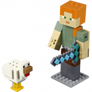 Конструктор Конструктор LEGO Minecraft 21149 Алекс с цыплёнком