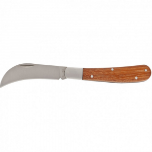 Нож садовый "Palisad", складной, с изогнутым лезвием, 17 см 79001