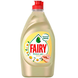 Средство для мытья посуды "Fairy", с ромашкой и витамином Е