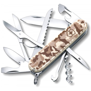 1.3713.941 Нож victorinox huntsman, 91 мм, 15 функций, desert camouflage Victorinox