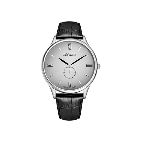 Швейцарские наручные мужские часы Adriatica 1230.5267QXL. Коллекция Twin
