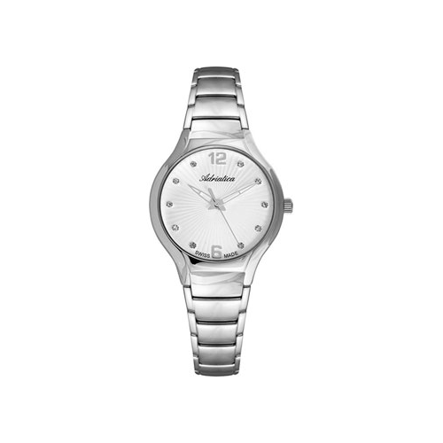 Швейцарские наручные женские часы Adriatica 3798.5173Q. Коллекция Bracelet
