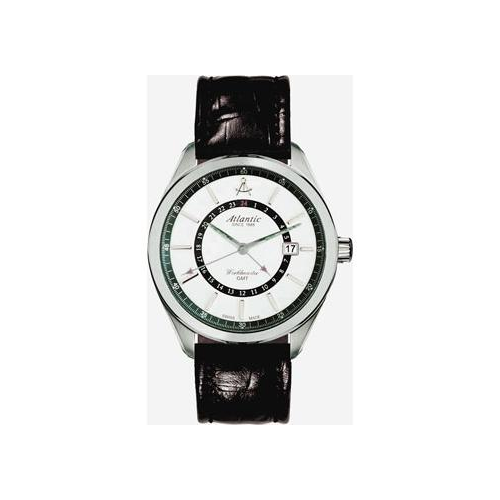 Швейцарские наручные мужские часы Atlantic 53752.41.21. Коллекция Worldmaster