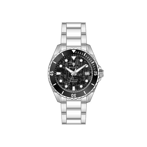 Швейцарские наручные мужские часы Wainer WA.25300A. Коллекция Automatic