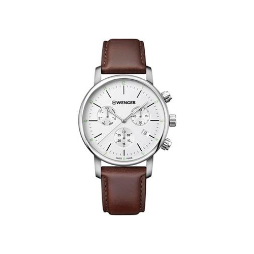 Швейцарские наручные мужские часы Wenger 01.1743.101. Коллекция Urban Classic Chrono