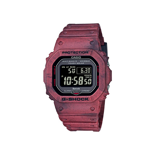 Японские наручные мужские часы Casio GW-B5600SL-4. Коллекция G-Shock