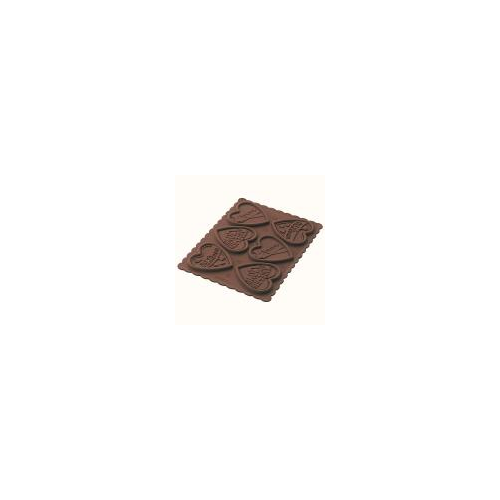 Silikomart Форма для приготовления печенья cookie love силиконовая арт. 22.166.77.0065