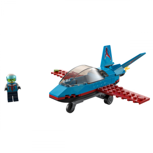 Конструкторы LEGO City 60323 Конструктор ЛЕГО Город Great Vehicles Трюковый самолёт