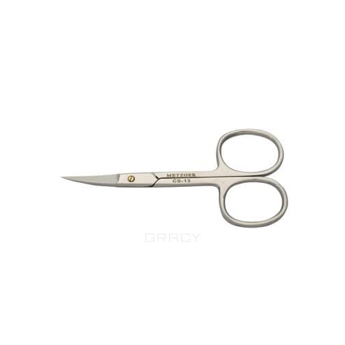 Metzger, Ногтевые ножницы, форма лезвий: изогнутые, блестящие, Размер:10 см, NS-1/3-S (CVD)