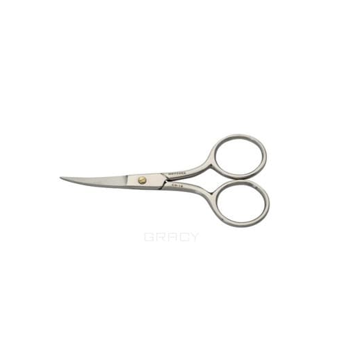 Metzger, Ногтевые ножницы, форма лезвий:изогнутые, блестящие, Размер:10 см, NS-1/6-S (CVD)