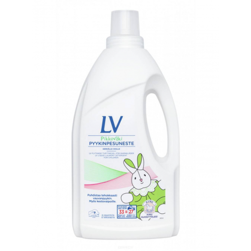 LV, Концентрированное жидкое средство для стирки детской одежды, 1,5 л