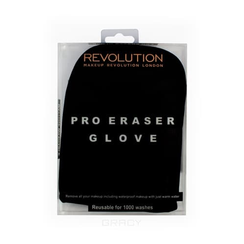 MakeUp Revolution, Перчатка для снятия макияжа Pro Makeup Eraser Glove