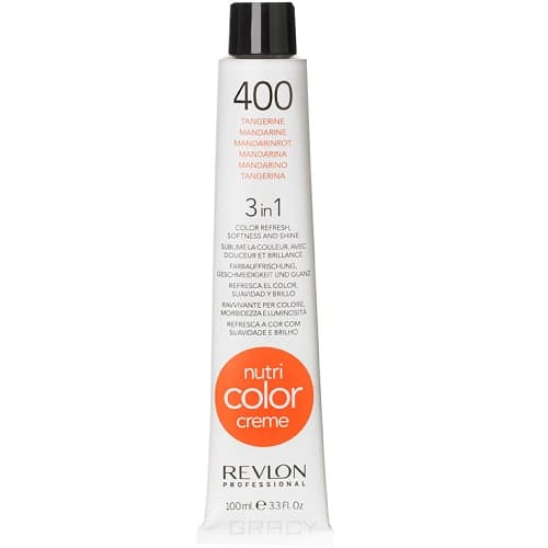 Revlon, Крем-краска для волос 3 в 1 Nutri Color Creme, (52 оттенка) 400 Оранжевый