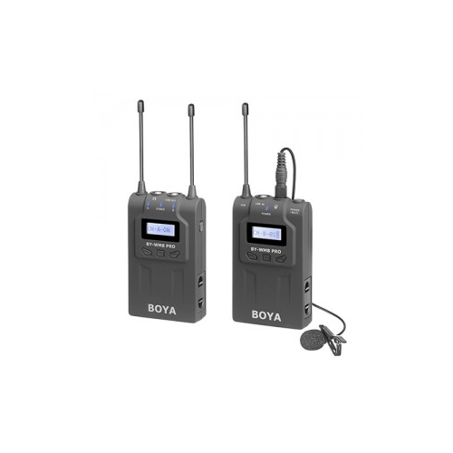 Двухканальная беспроводная микрофонная система УКВ Boya BY-WM8 PRO-K1 (Передатчик TX8 + Приёмник RX8)