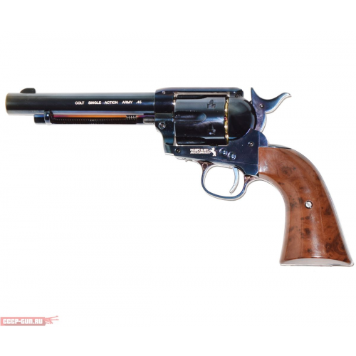 Пневматический револьвер Umarex Colt Single Action Army Blue Finish