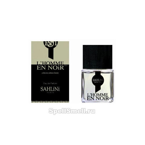  Sahlini L Homme En Noir - Парфюмерная вода уценка 100 мл с доставкой – оригинальный парфюм Салини Эль Хомм Ан Нуар