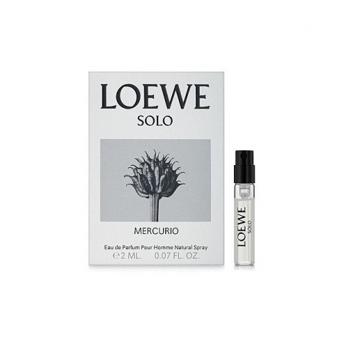  Loewe Solo Mercurio - Парфюмерная вода 2 мл с доставкой – оригинальный парфюм Лоеве Только Меркурий
