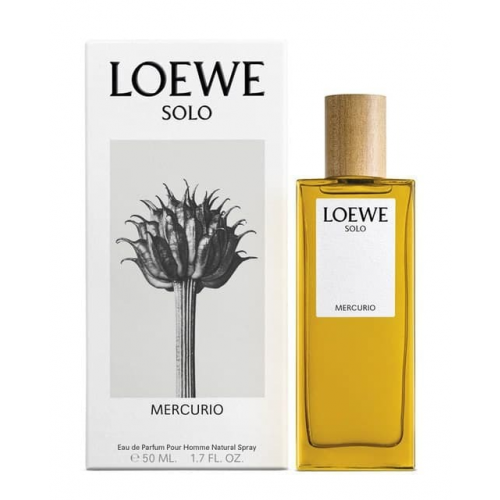  Loewe Solo Mercurio - Парфюмерная вода 50 мл с доставкой – оригинальный парфюм Лоеве Только Меркурий