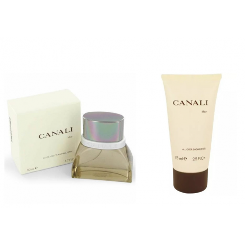  Canali Men - Набор туалетная вода + гель для душа 50 + 75 мл с доставкой – оригинальный парфюм Канали Канали Мен