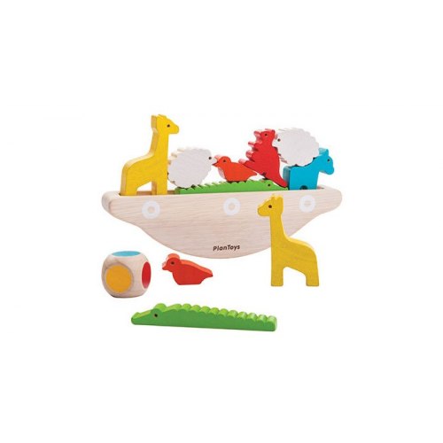 Деревянная игрушка Plan Toys Головоломка Балансирующая лодка