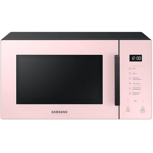 Микроволновая печь Samsung 23L GRILL MG23T5018AP/BW розовый