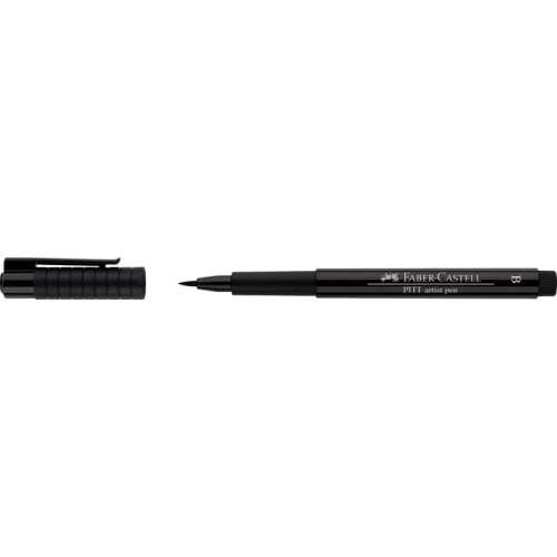 Ручка капиллярная Faber-Castell "Pitt artist pen" B, черный Faber–Сastell FC-167499