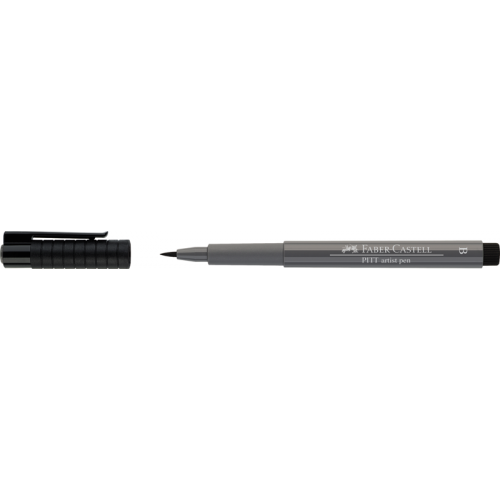 Ручка капиллярная Faber-Castell "Pitt artist pen" B, холодный серый 4 Faber–Сastell FC-167433