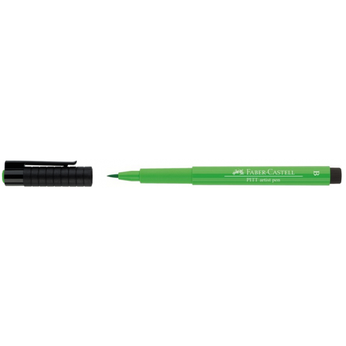 Ручка капиллярная Faber-Castell "Pitt artist pen" B, светло-зеленый Faber–Сastell FC-167412
