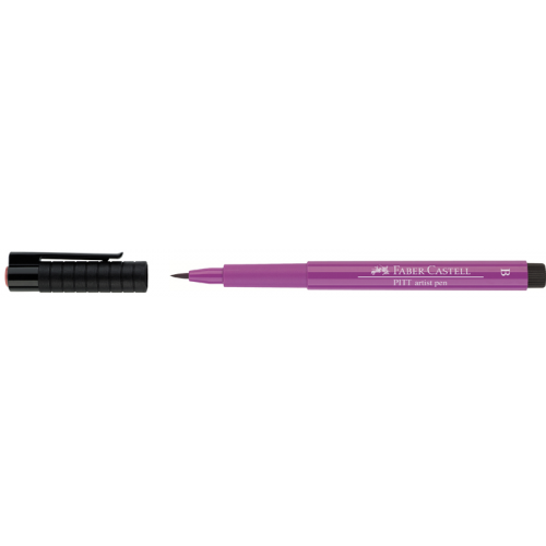 Ручка капиллярная Faber-Castell "Pitt artist pen" B, кармазиновый Faber–Сastell FC-167434