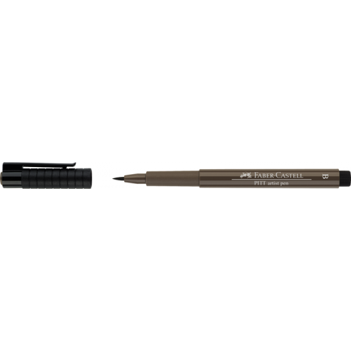 Ручка капиллярная Faber-Castell "Pitt artist pen" B, ореховый Faber–Сastell FC-167477