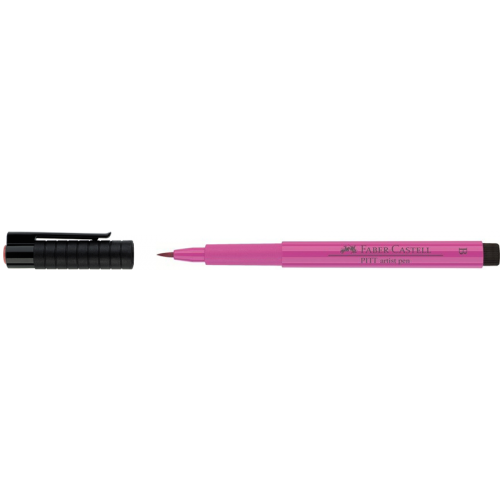 Ручка капиллярная Faber-Castell "Pitt artist pen" B, пурпурно-розовый Faber–Сastell FC-167425