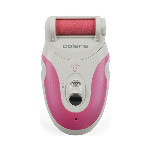 Педикюрный прибор для удаления мозолей Polaris PSR 0801 бело-розовый