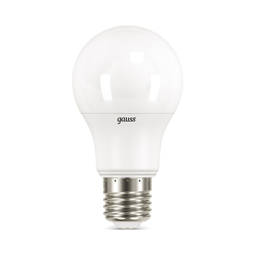 Лампа GAUSS LED A 60 10 W E 27 3000 K 1/10/50
